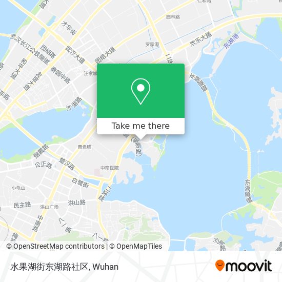 水果湖街东湖路社区 map