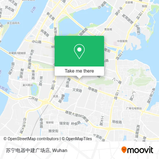 苏宁电器中建广场店 map