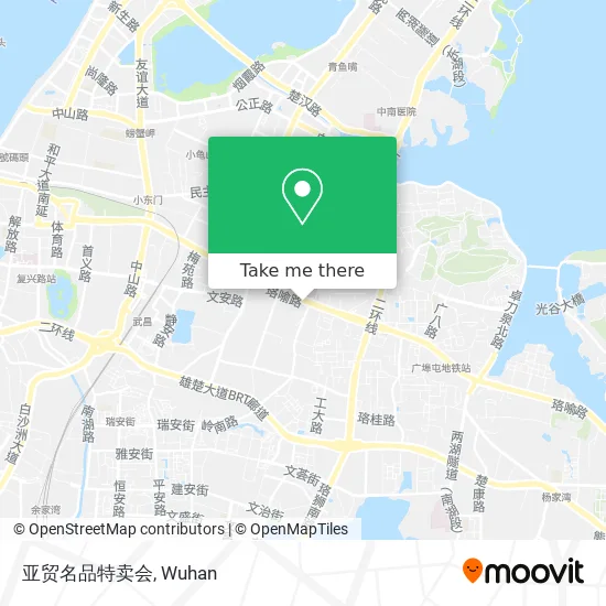 亚贸名品特卖会 map