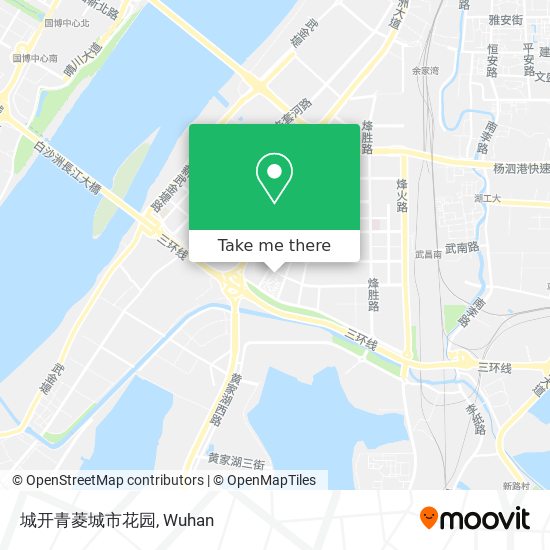 城开青菱城市花园 map
