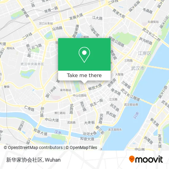 新华家协会社区 map