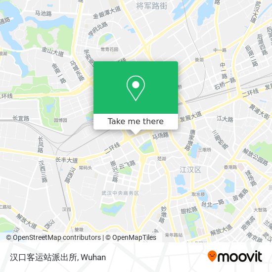 汉口客运站派出所 map