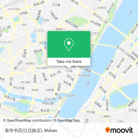 新华书店(江汉路店) map