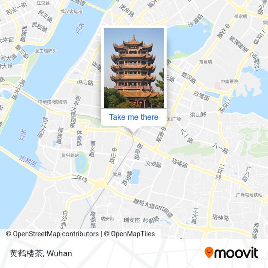 黄鹤楼茶 map