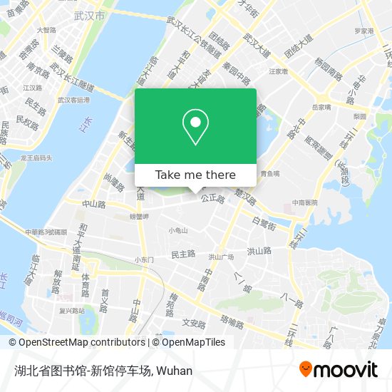 湖北省图书馆-新馆停车场 map