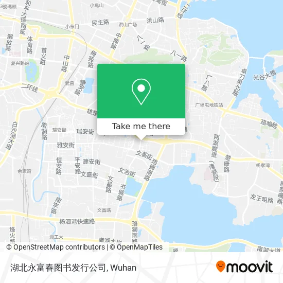 湖北永富春图书发行公司 map