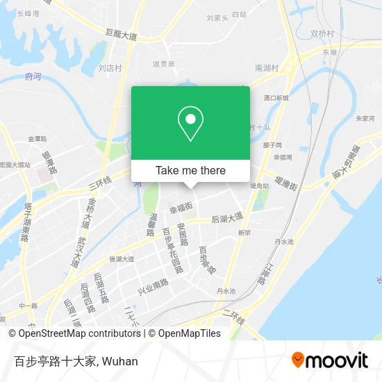 百步亭路十大家 map