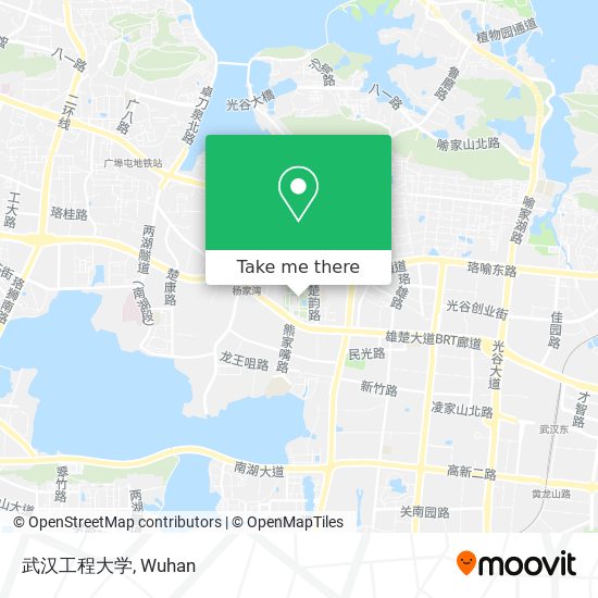 武汉工程大学 map