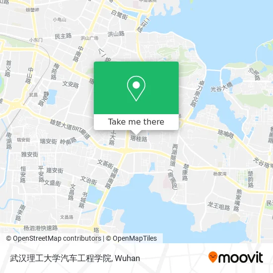 武汉理工大学汽车工程学院 map