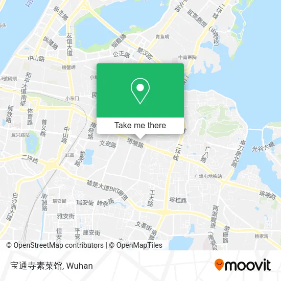 宝通寺素菜馆 map