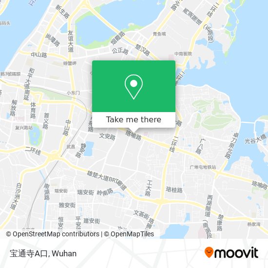 宝通寺A口 map
