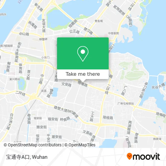 宝通寺A口 map