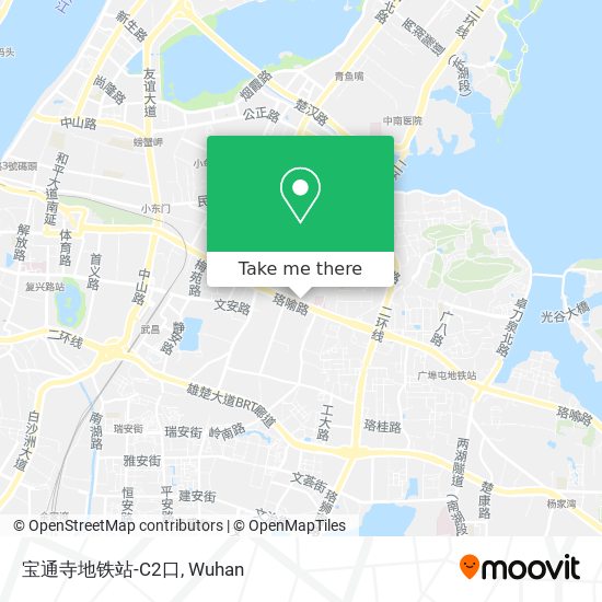 宝通寺地铁站-C2口 map