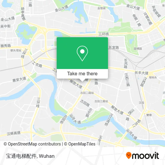 宝通电梯配件 map