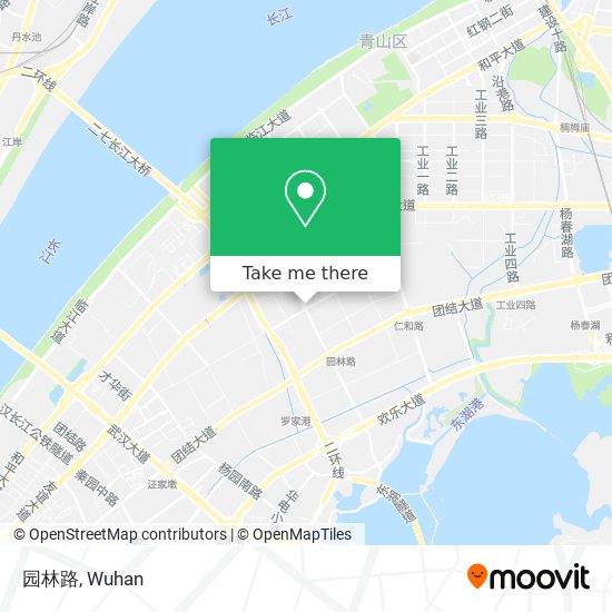 园林路 map