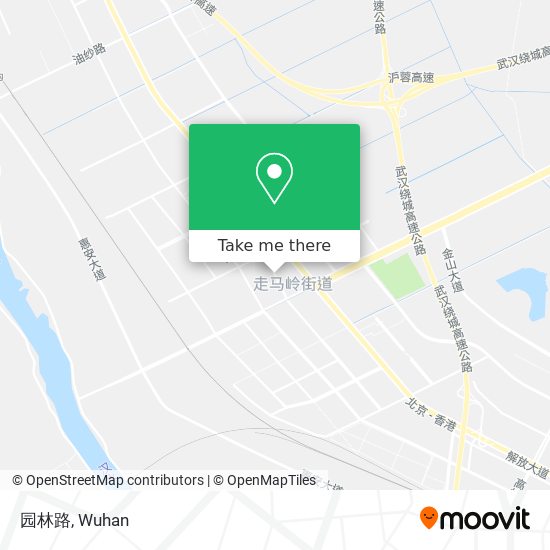 园林路 map
