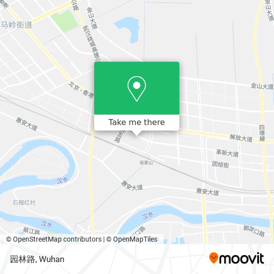 园林路 map