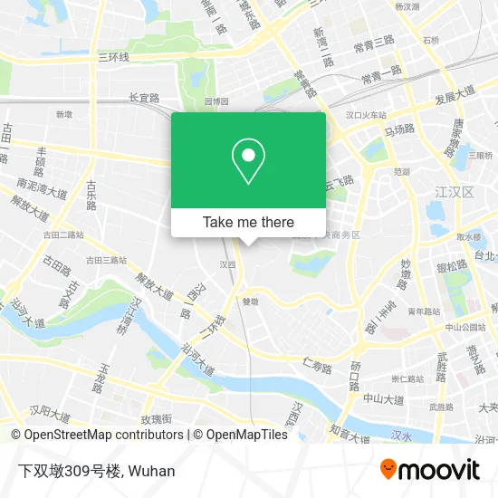 下双墩309号楼 map