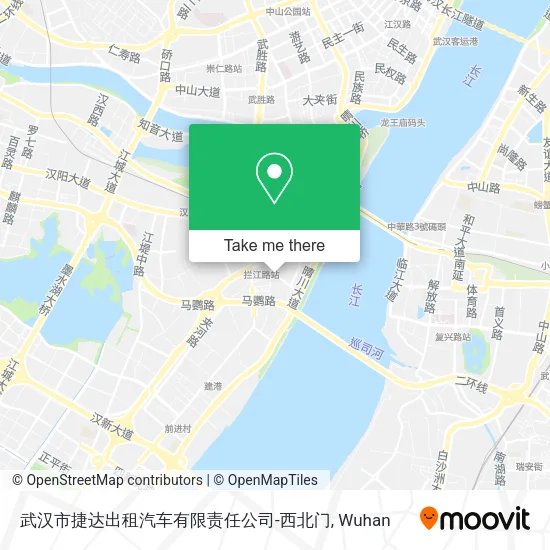武汉市捷达出租汽车有限责任公司-西北门 map