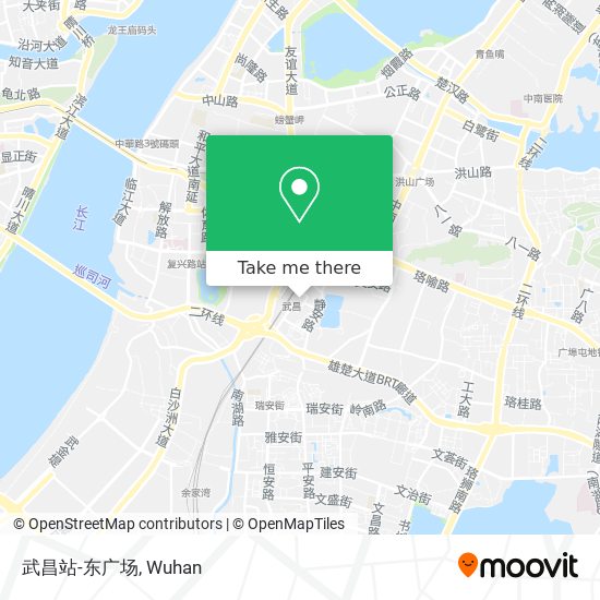 武昌站-东广场 map