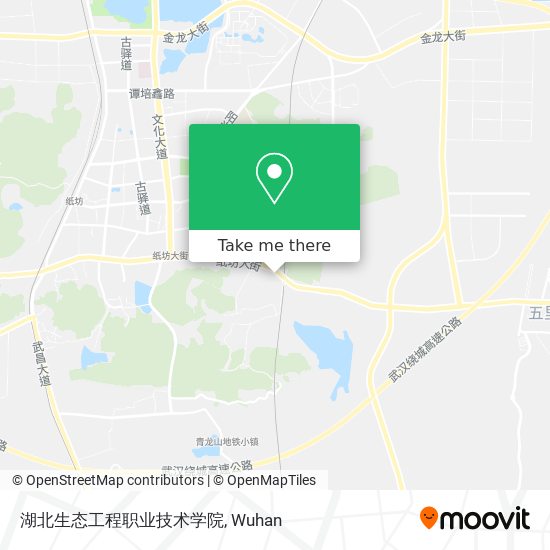 湖北生态工程职业技术学院 map