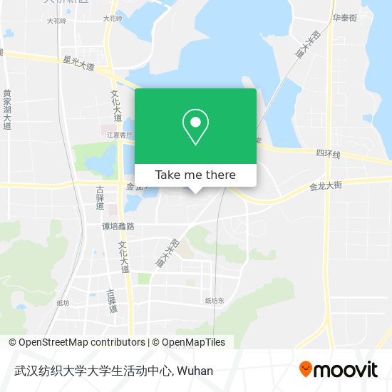 武汉纺织大学大学生活动中心 map