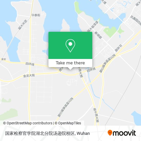 国家检察官学院湖北分院汤逊院校区 map