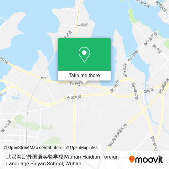 武汉海淀外国语实验学校|Wuhan Haidian Foreign Language Shiyan School map