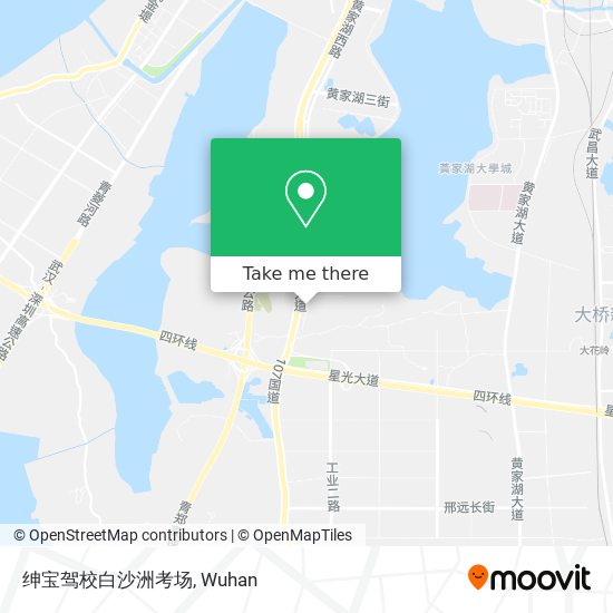 绅宝驾校白沙洲考场 map