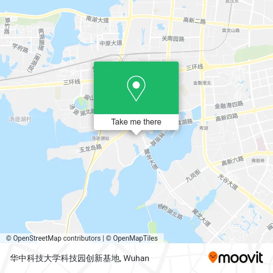 华中科技大学科技园创新基地 map