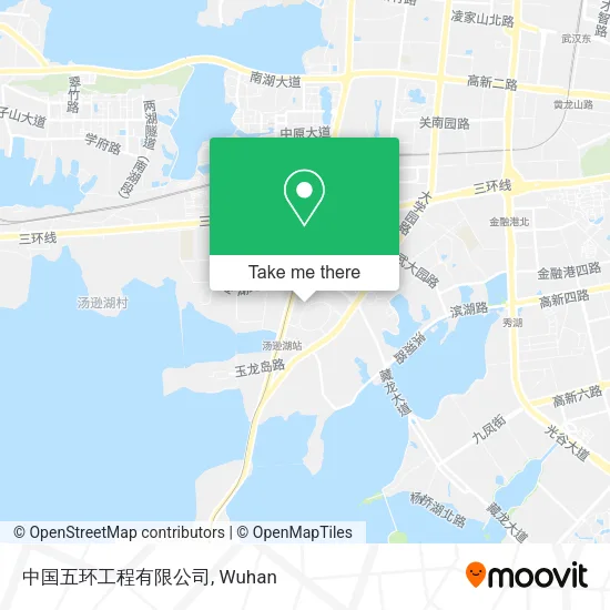 中国五环工程有限公司 map