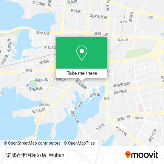诺威香卡国际酒店 map
