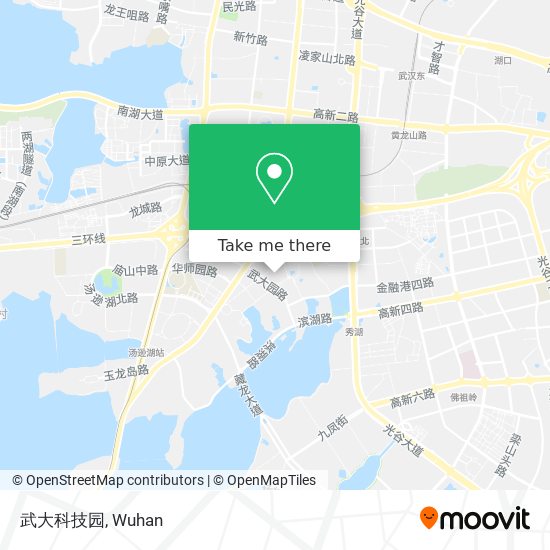 武大科技园 map