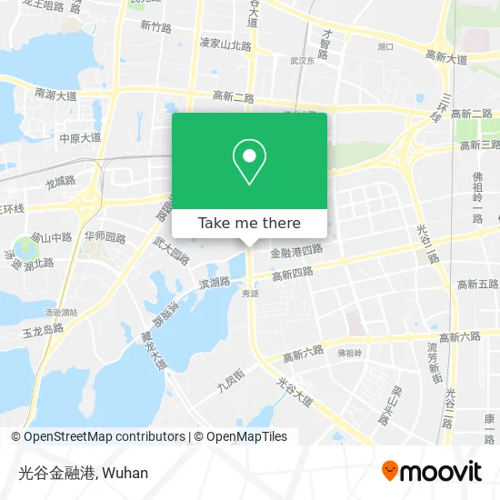 光谷金融港 map