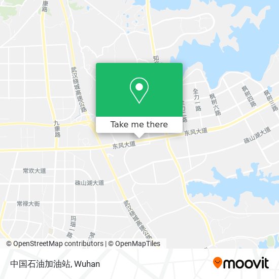 中国石油加油站 map