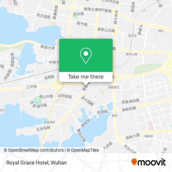 Royal Grace Hotel map