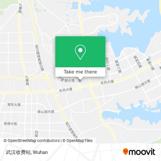 武汉收费站 map