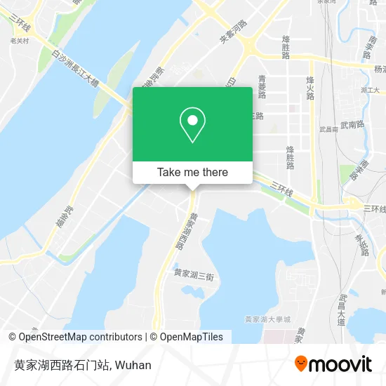 黄家湖西路石门站 map