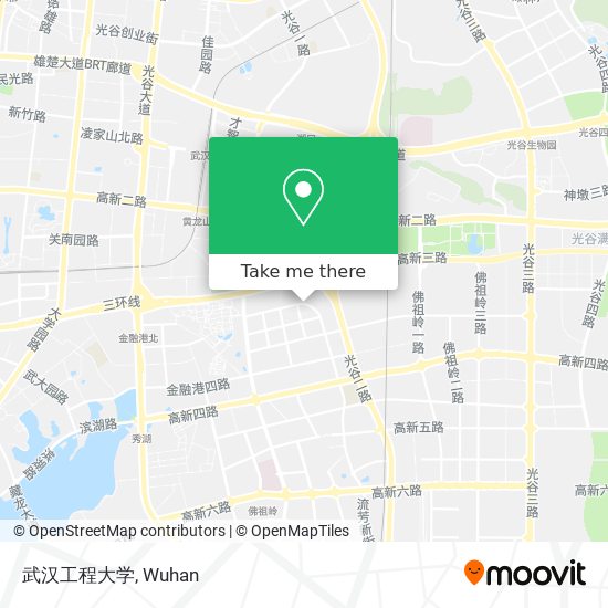 武汉工程大学 map