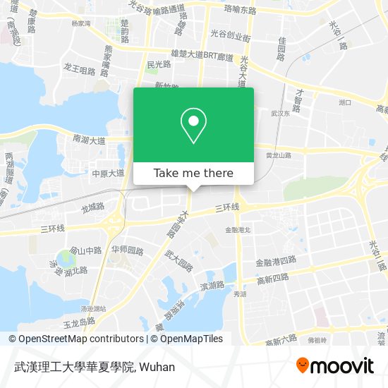 武漢理工大學華夏學院 map