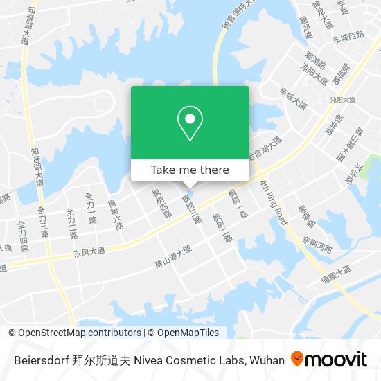 Beiersdorf 拜尔斯道夫 Nivea Cosmetic Labs map