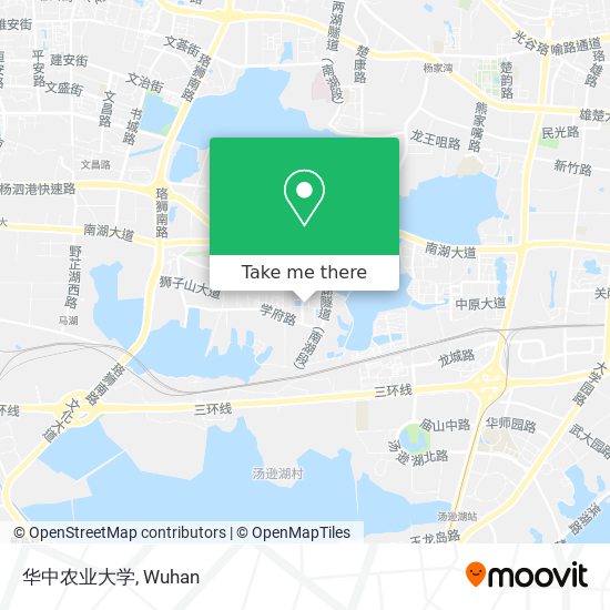 华中农业大学 map