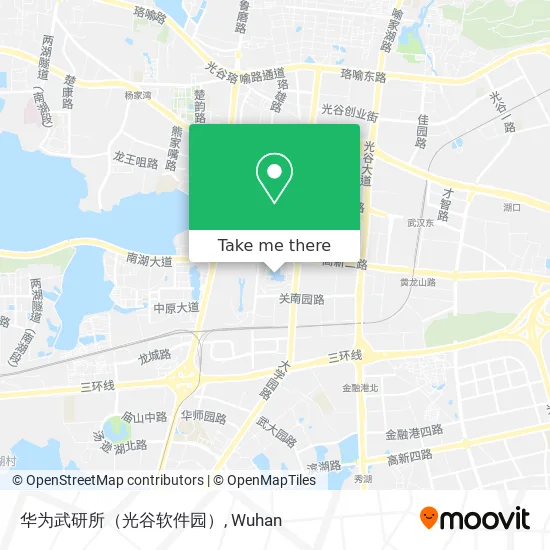 华为武研所（光谷软件园） map