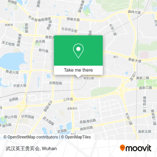 武汉英王贵宾会 map