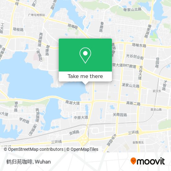 鹤归苑咖啡 map