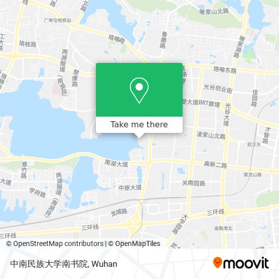 中南民族大学南书院 map