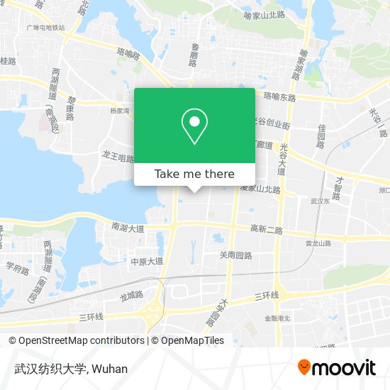 武汉纺织大学 map