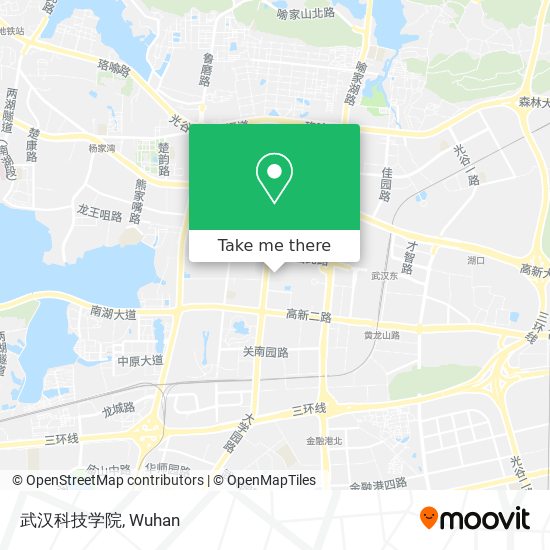武汉科技学院 map