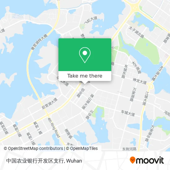 中国农业银行开发区支行 map