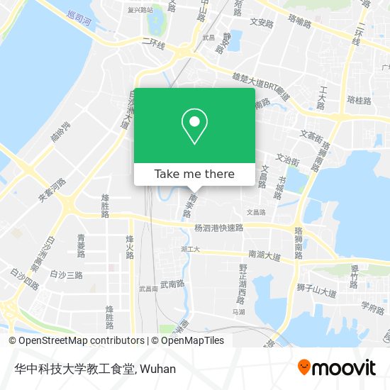 华中科技大学教工食堂 map